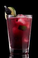Blackberry Rum Mule-blk